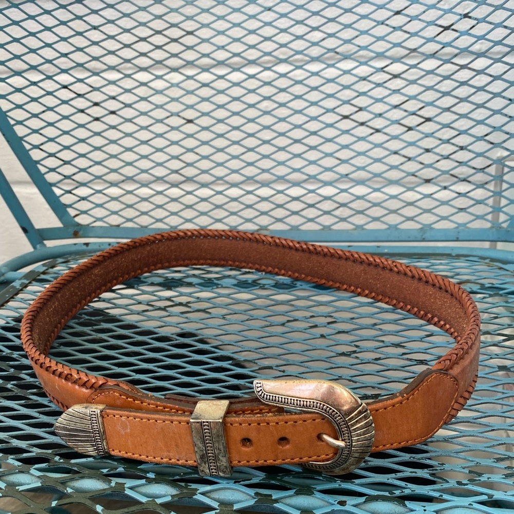 Leather Western Style Belt
